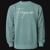 Unisex Midweight Pigment-Dyed Crewneck Sweatshirt Thumbnail