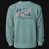 Unisex Midweight Pigment-Dyed Crewneck Sweatshirt Thumbnail
