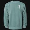 Unisex Midweight Pigment-Dyed Crewneck Sweatshirt Thumbnail