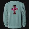 Unisex Midweight Pigment-Dyed Crewneck Sweatshirt Thumbnail