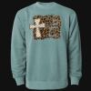 Unisex Midweight Pigment-Dyed Crewneck Sweatshirt Thumbnail