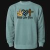 Unisex Midweight Pigment-Dyed Crewneck Sweatshirt Thumbnail