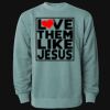 Unisex Midweight Pigment-Dyed Crewneck Sweatshirt Thumbnail