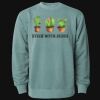 Unisex Midweight Pigment-Dyed Crewneck Sweatshirt Thumbnail