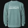 Unisex Midweight Pigment-Dyed Crewneck Sweatshirt Thumbnail