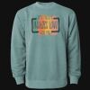 Unisex Midweight Pigment-Dyed Crewneck Sweatshirt Thumbnail