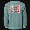 Unisex Midweight Pigment-Dyed Crewneck Sweatshirt Thumbnail
