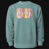 Unisex Midweight Pigment-Dyed Crewneck Sweatshirt Thumbnail