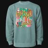 Unisex Midweight Pigment-Dyed Crewneck Sweatshirt Thumbnail