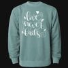 Unisex Midweight Pigment-Dyed Crewneck Sweatshirt Thumbnail
