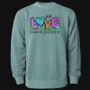 Unisex Midweight Pigment-Dyed Crewneck Sweatshirt Thumbnail