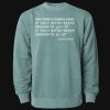 Unisex Midweight Pigment-Dyed Crewneck Sweatshirt Thumbnail