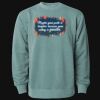 Unisex Midweight Pigment-Dyed Crewneck Sweatshirt Thumbnail