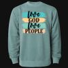 Unisex Midweight Pigment-Dyed Crewneck Sweatshirt Thumbnail
