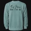 Unisex Midweight Pigment-Dyed Crewneck Sweatshirt Thumbnail