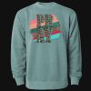 Unisex Midweight Pigment-Dyed Crewneck Sweatshirt Thumbnail