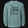 Unisex Midweight Pigment-Dyed Crewneck Sweatshirt Thumbnail