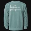 Unisex Midweight Pigment-Dyed Crewneck Sweatshirt Thumbnail