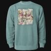 Unisex Midweight Pigment-Dyed Crewneck Sweatshirt Thumbnail