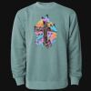 Unisex Midweight Pigment-Dyed Crewneck Sweatshirt Thumbnail