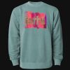 Unisex Midweight Pigment-Dyed Crewneck Sweatshirt Thumbnail