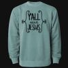 Unisex Midweight Pigment-Dyed Crewneck Sweatshirt Thumbnail