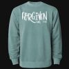 Unisex Midweight Pigment-Dyed Crewneck Sweatshirt Thumbnail