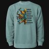 Unisex Midweight Pigment-Dyed Crewneck Sweatshirt Thumbnail