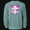 Unisex Midweight Pigment-Dyed Crewneck Sweatshirt Thumbnail