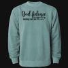 Unisex Midweight Pigment-Dyed Crewneck Sweatshirt Thumbnail