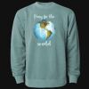 Unisex Midweight Pigment-Dyed Crewneck Sweatshirt Thumbnail