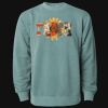 Unisex Midweight Pigment-Dyed Crewneck Sweatshirt Thumbnail