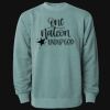 Unisex Midweight Pigment-Dyed Crewneck Sweatshirt Thumbnail