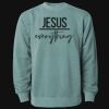 Unisex Midweight Pigment-Dyed Crewneck Sweatshirt Thumbnail