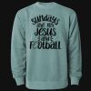 Unisex Midweight Pigment-Dyed Crewneck Sweatshirt Thumbnail