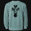 Unisex Midweight Pigment-Dyed Crewneck Sweatshirt Thumbnail