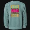 Unisex Midweight Pigment-Dyed Crewneck Sweatshirt Thumbnail