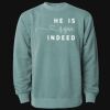 Unisex Midweight Pigment-Dyed Crewneck Sweatshirt Thumbnail