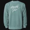 Unisex Midweight Pigment-Dyed Crewneck Sweatshirt Thumbnail