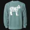 Unisex Midweight Pigment-Dyed Crewneck Sweatshirt Thumbnail