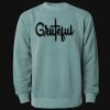 Unisex Midweight Pigment-Dyed Crewneck Sweatshirt Thumbnail