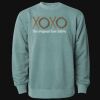 Unisex Midweight Pigment-Dyed Crewneck Sweatshirt Thumbnail