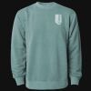 Unisex Midweight Pigment-Dyed Crewneck Sweatshirt Thumbnail
