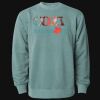 Unisex Midweight Pigment-Dyed Crewneck Sweatshirt Thumbnail
