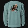 Unisex Midweight Pigment-Dyed Crewneck Sweatshirt Thumbnail