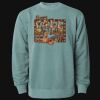 Unisex Midweight Pigment-Dyed Crewneck Sweatshirt Thumbnail