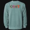Unisex Midweight Pigment-Dyed Crewneck Sweatshirt Thumbnail