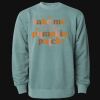 Unisex Midweight Pigment-Dyed Crewneck Sweatshirt Thumbnail