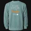 Unisex Midweight Pigment-Dyed Crewneck Sweatshirt Thumbnail