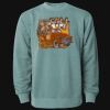 Unisex Midweight Pigment-Dyed Crewneck Sweatshirt Thumbnail